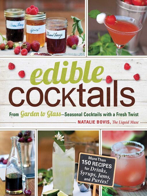 Title details for Edible Cocktails by Natalie Bovis - Wait list
